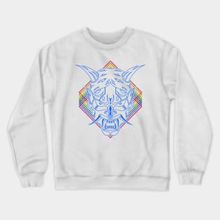 Retro Blue Shinigami Crewneck Sweatshirt